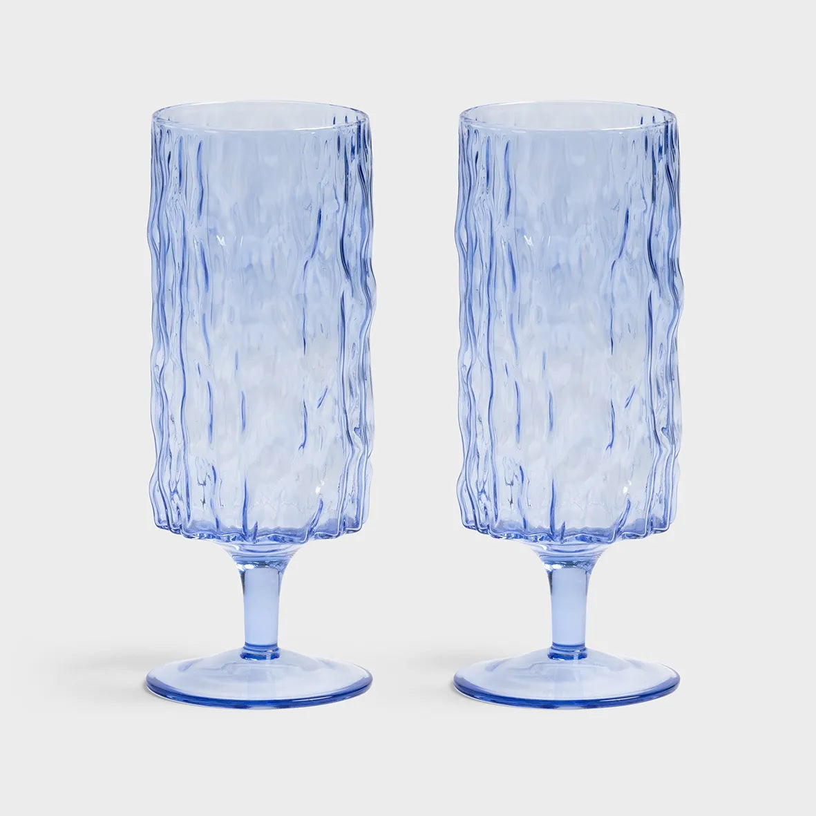 Flute Trunk Blue Set Of 2