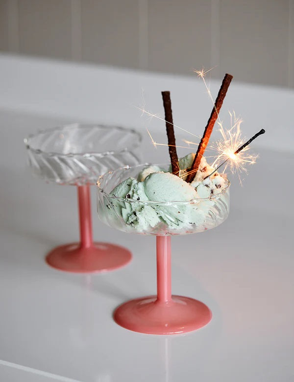 Coupe Twirl Pink Set Of 2