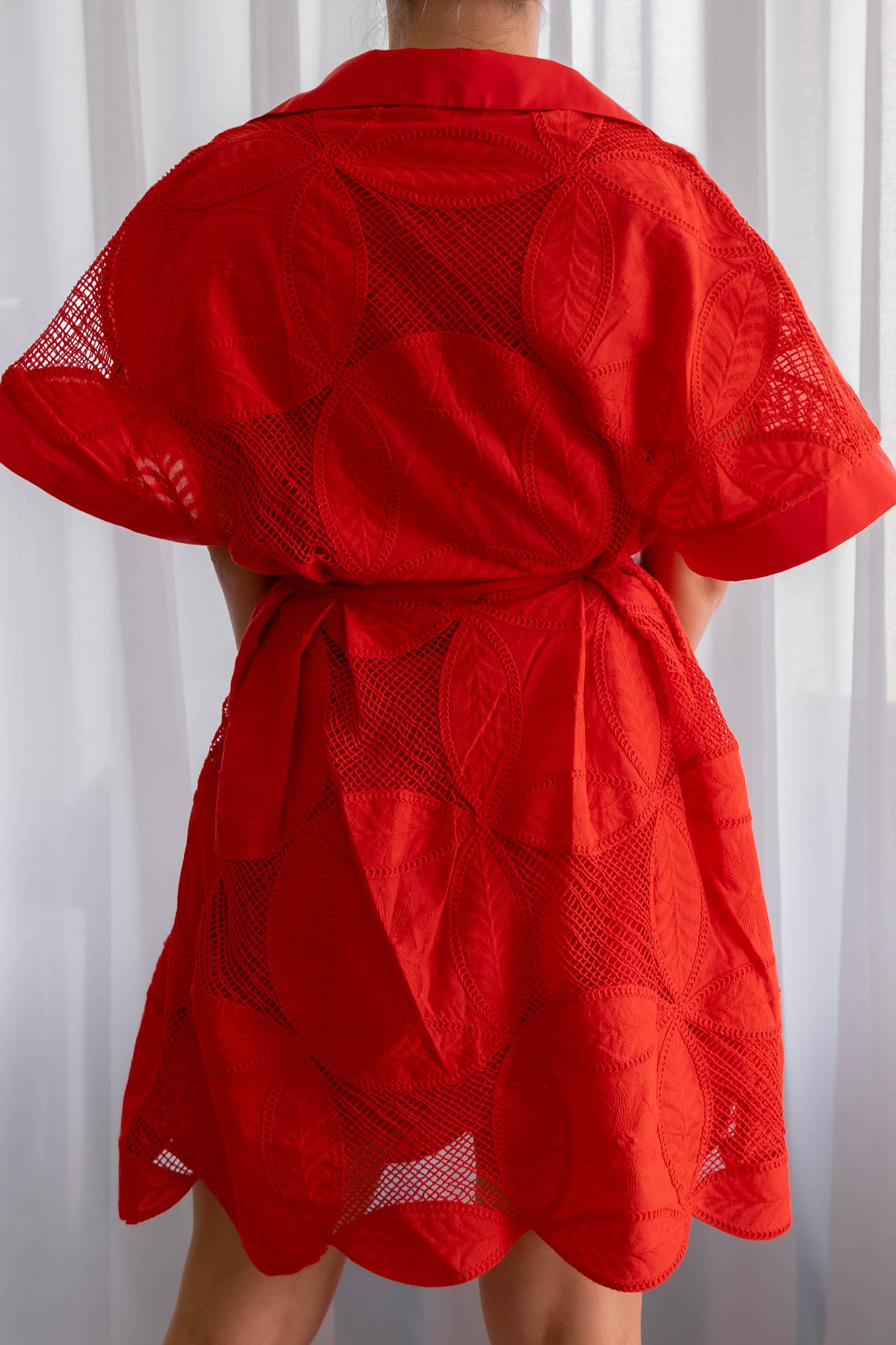 Vestido Corto Rojo