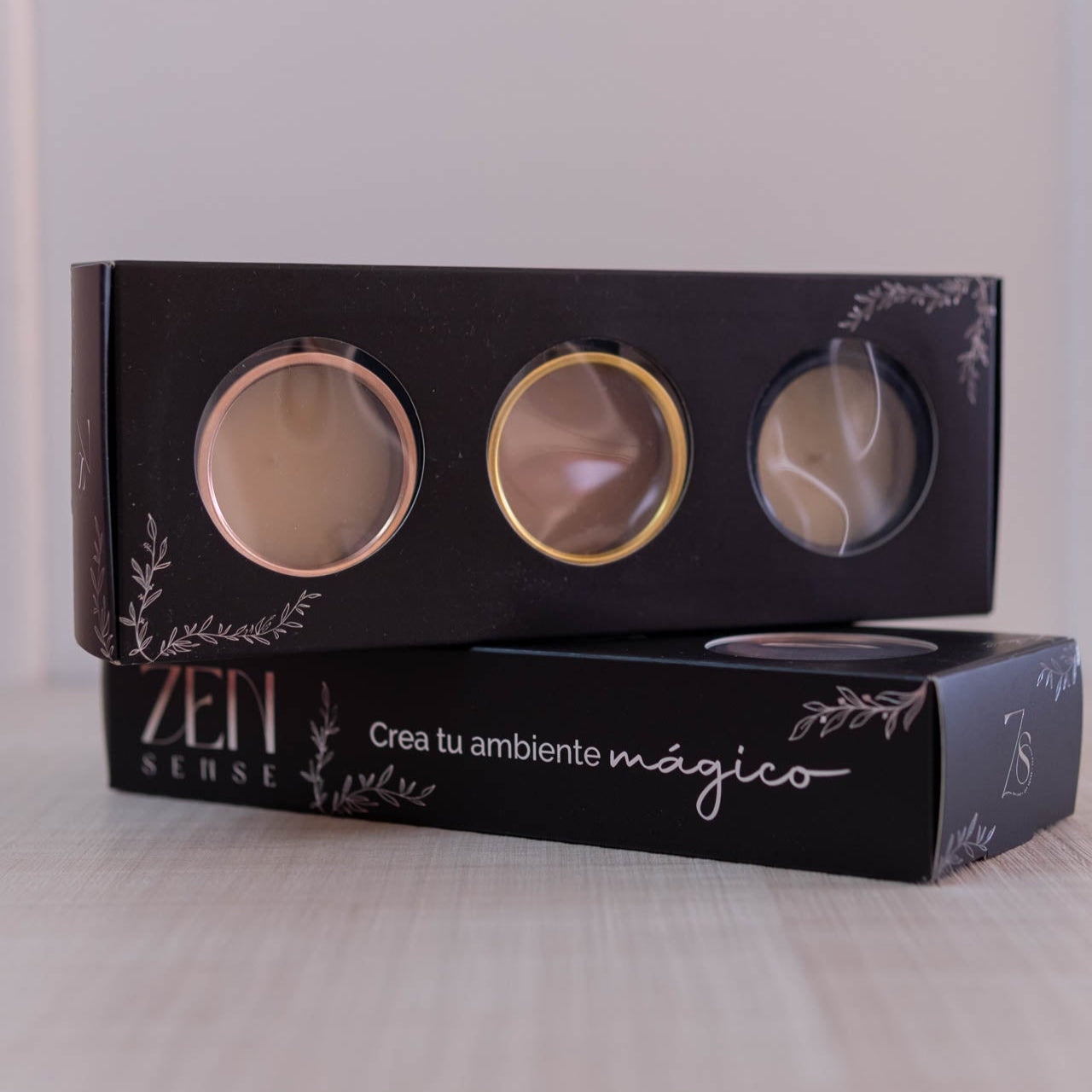 Set 3 Velas Zen Sense 2 Oz Lata