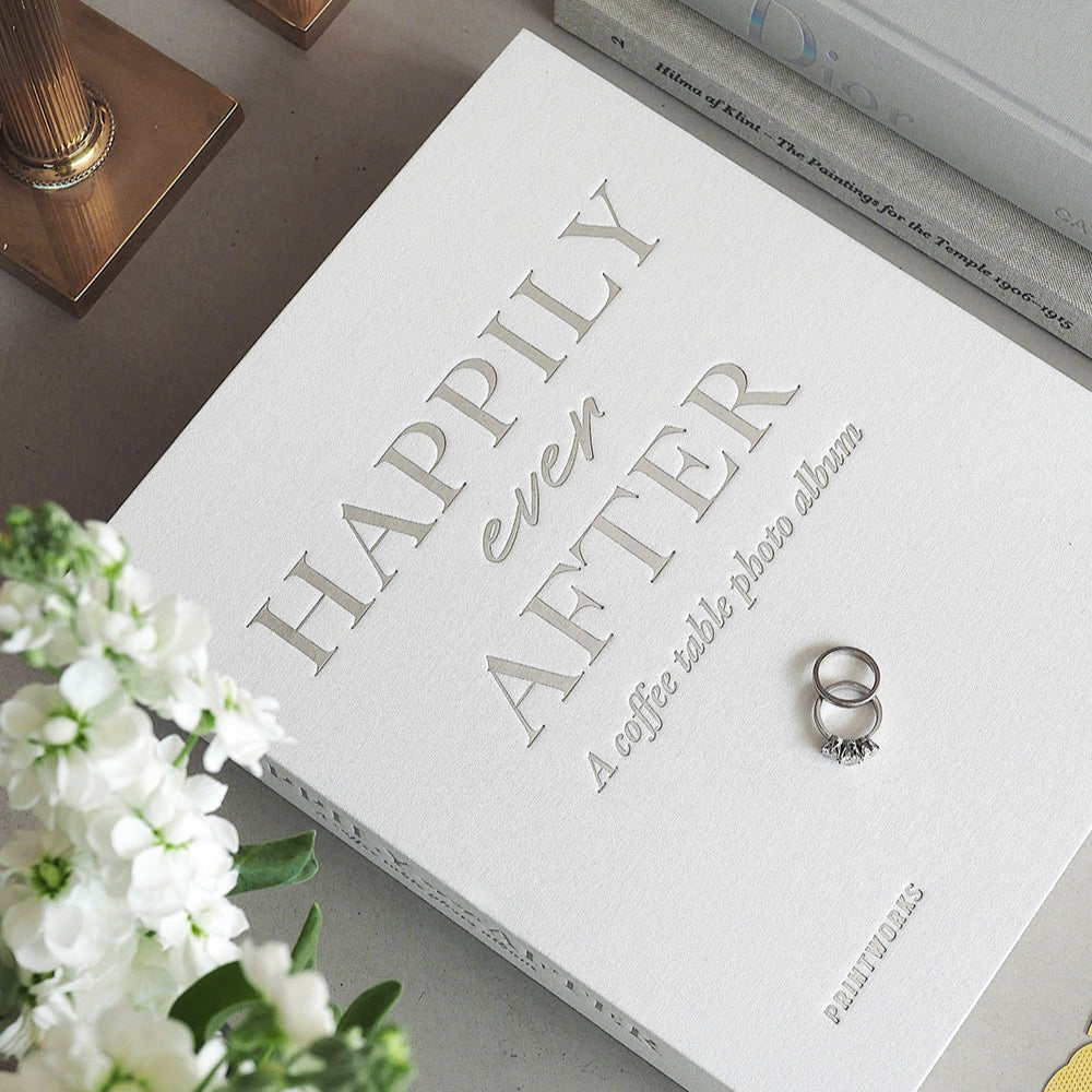 Wedding Photo Album Happily ever After