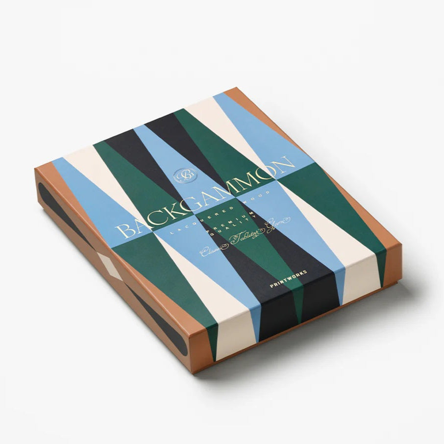 Lacquered Backgammon