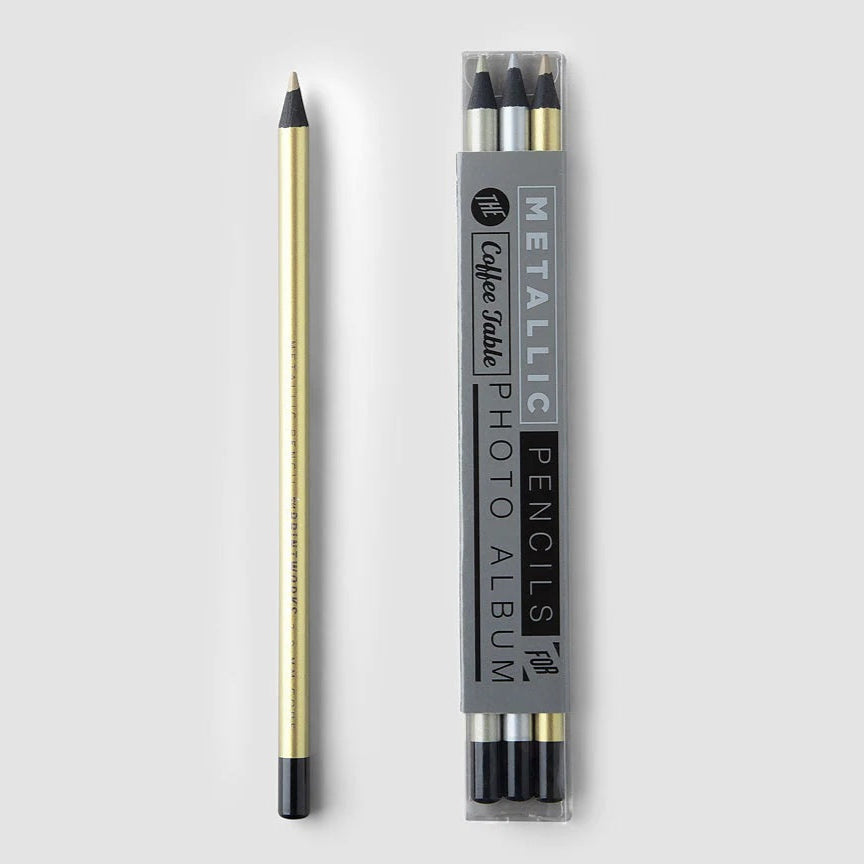 Pencils, Metallic 3 pack