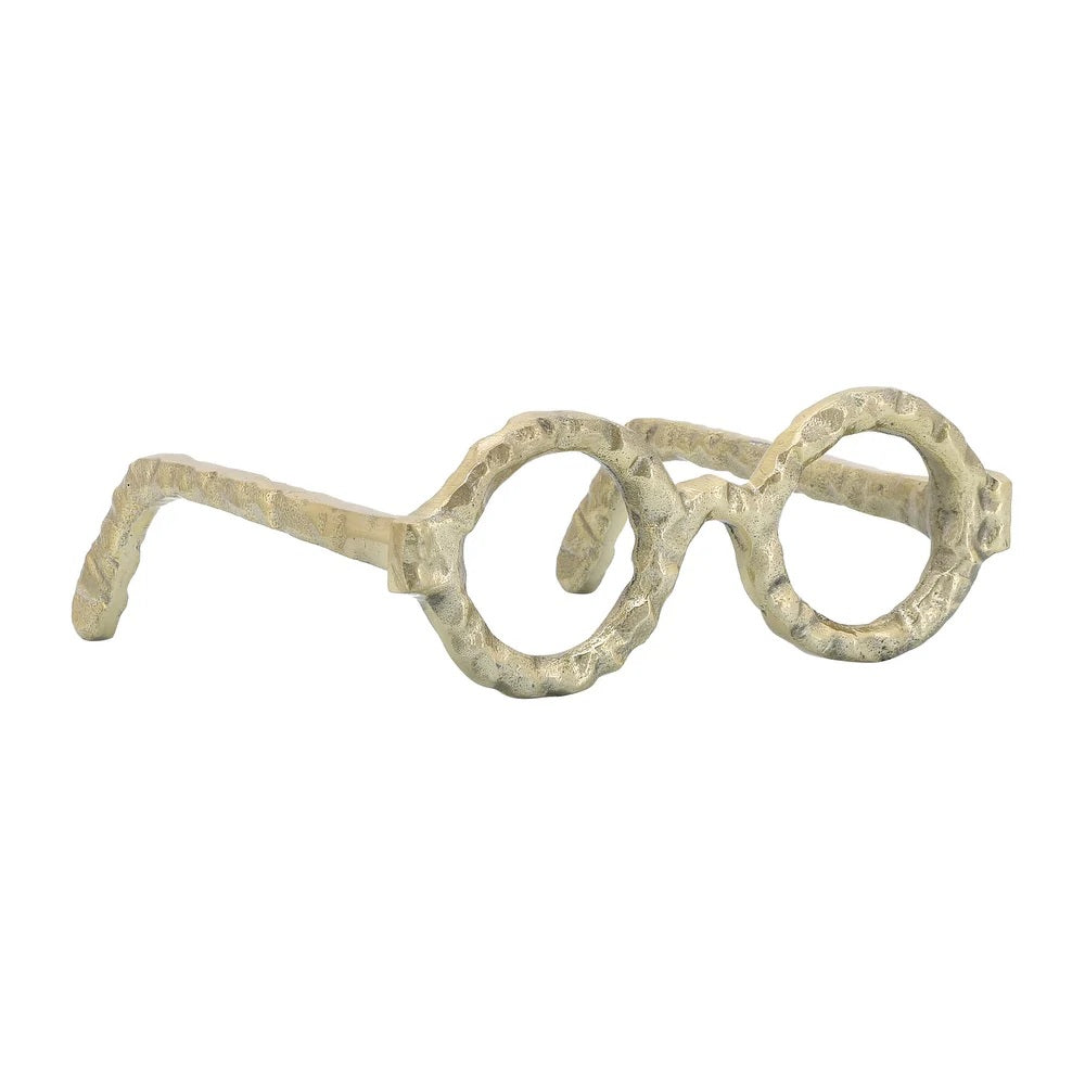 Glasses Aluminum Sculpture