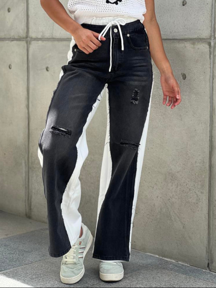 Mono Blanco/Jean Negro