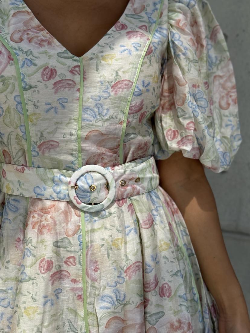 Vestido Corto Floral