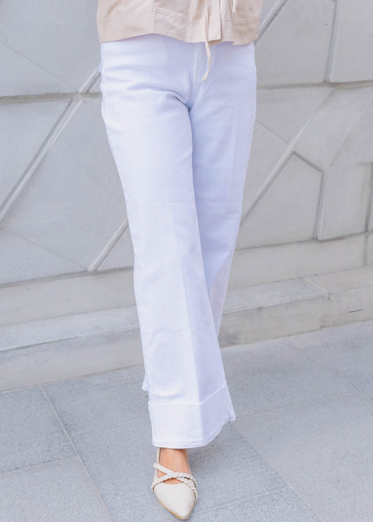 Jean Blanco Bota Doblada