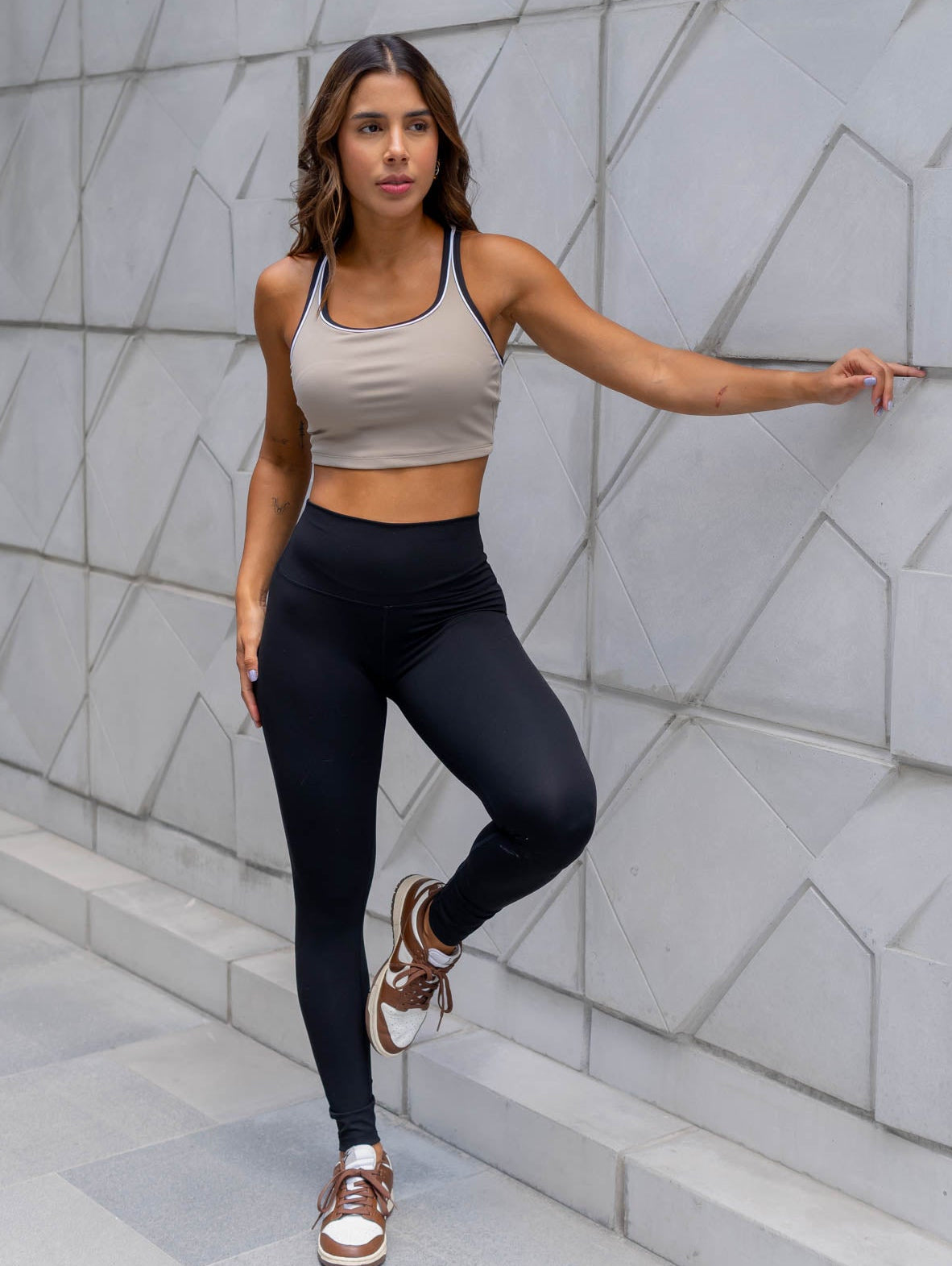 Set Sport Beige/Negro