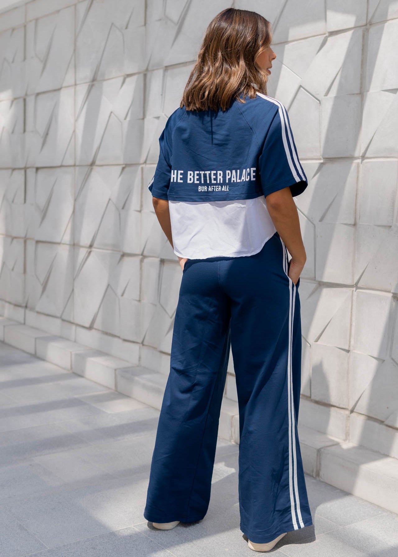 Set Comfy Azul Detalle Camisa