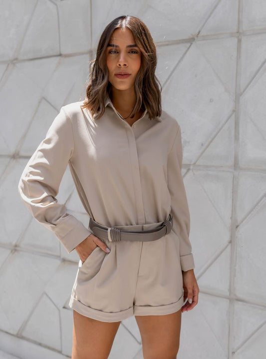Braga Corta Beige