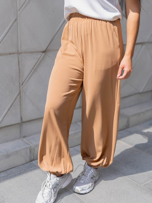 Pantalon Tipo Aladdin Beige