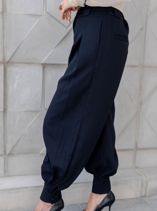 Pantalon Tipo Aladdin Negro