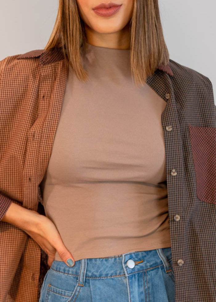 Top Basico Cuello Alto