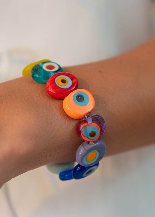 Pulsera Ojos Colores