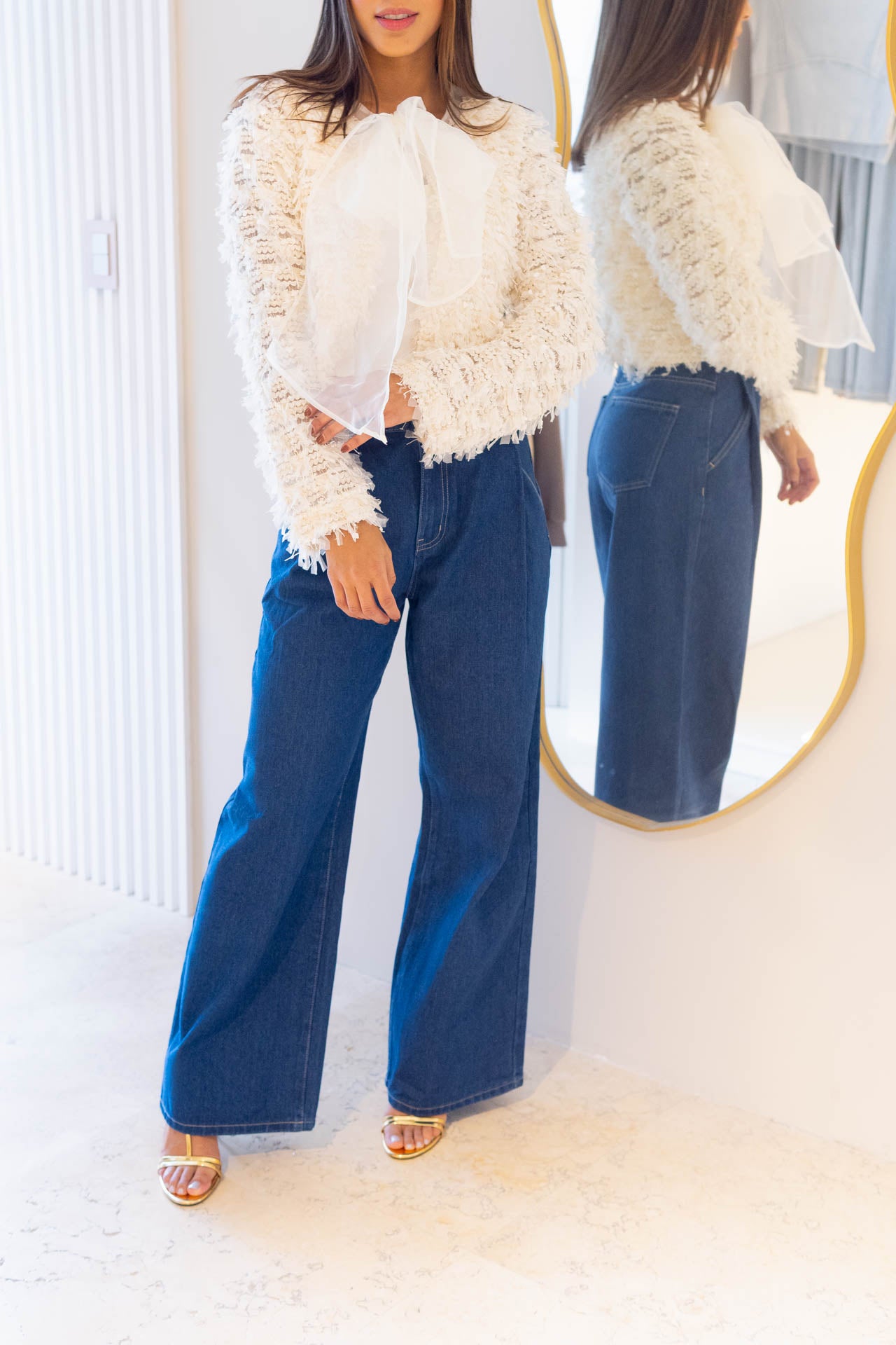 Chaqueta Lazo Organza