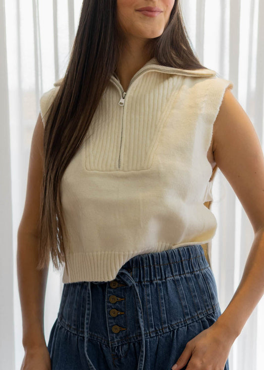 Sueter Abierto Blanco