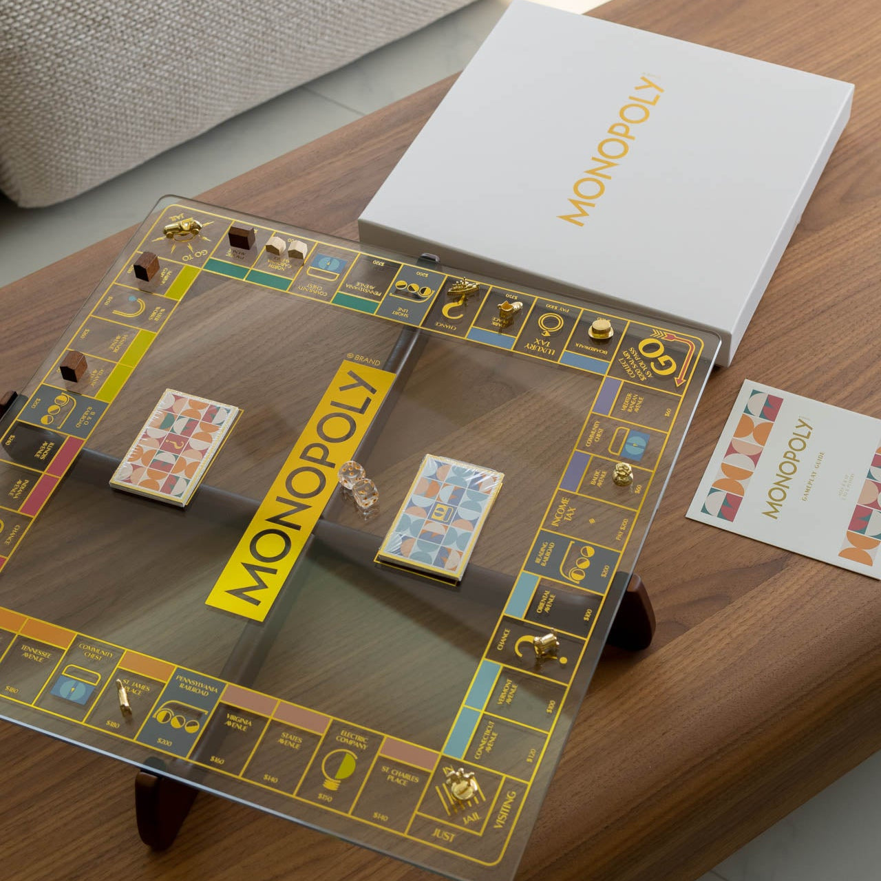 Monopoly Prisma Glass Edition