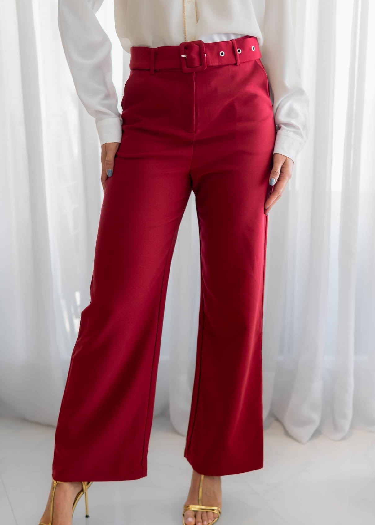 Pantalon Vinotinto