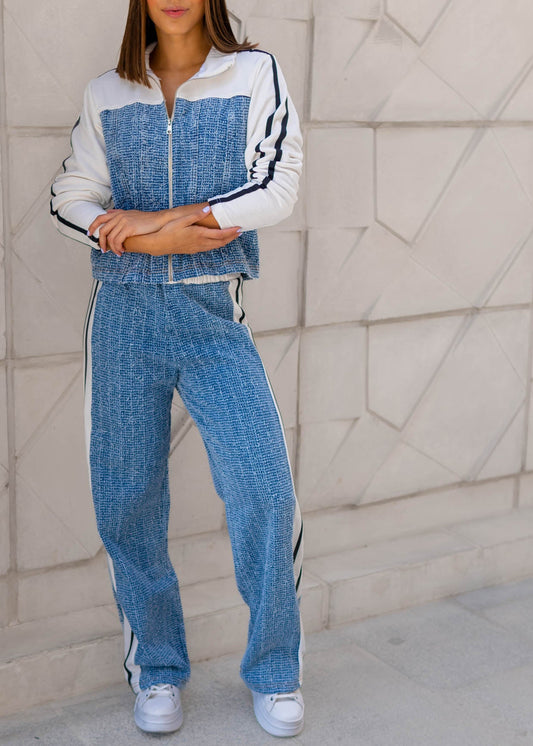 Set Comfy Jean Detalles Lineas