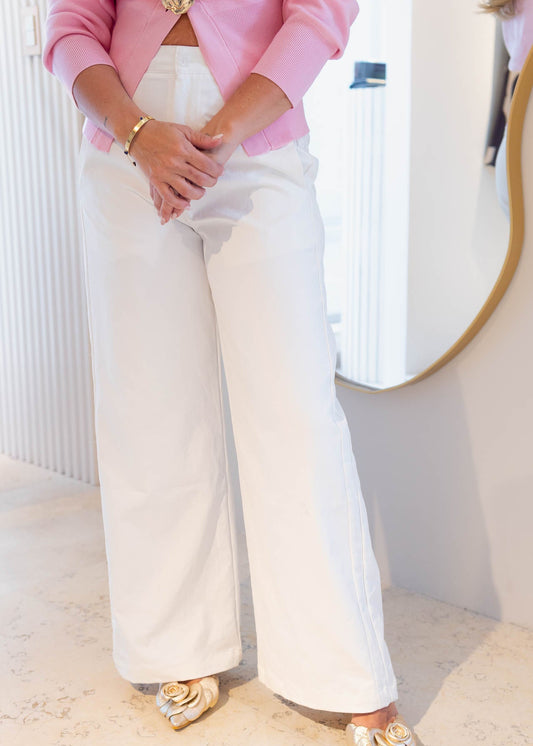 Pantalon Blanco