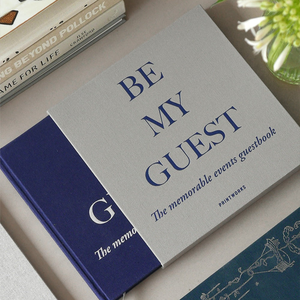 Be My Guest, Grey/Navy
