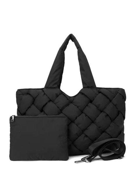 Cartera Cloud Negra